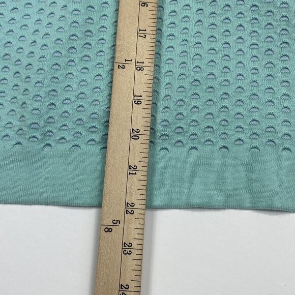 Sundance Blue Cardigan Sweater Textured Button Front Size Medium - Picture 9 of 11